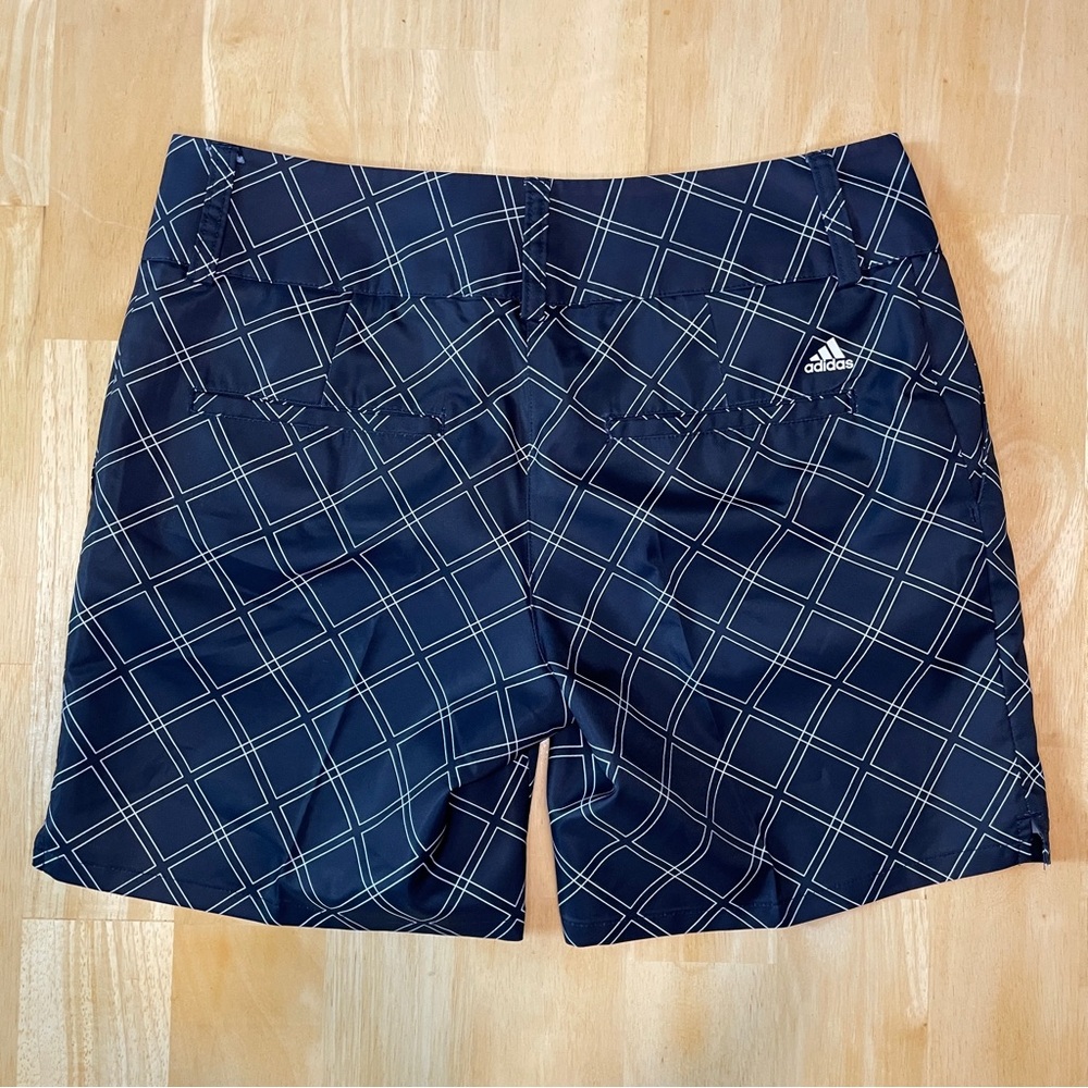 Adidas Golf Diamond Patterned Performance Shorts … - image 4